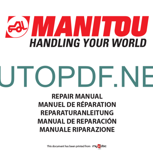 MVT 665 REPAIR MANUAL