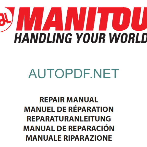 MRT 1640 ST3B REPAIR MANUAL