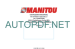 MHT 780 T-E3 REPAIR MANUAL