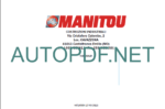 MHT 950 LT-E3 REPAIR MANUAL