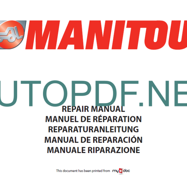 MHT 7140 M SERIES REPAIR MANUAL