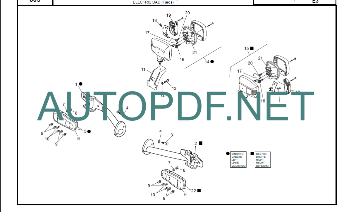 MHT 10120 MS E3 PARTS MANUAL