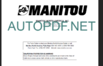 MVT 1330 L OPERATOR SERVICE MANUAL