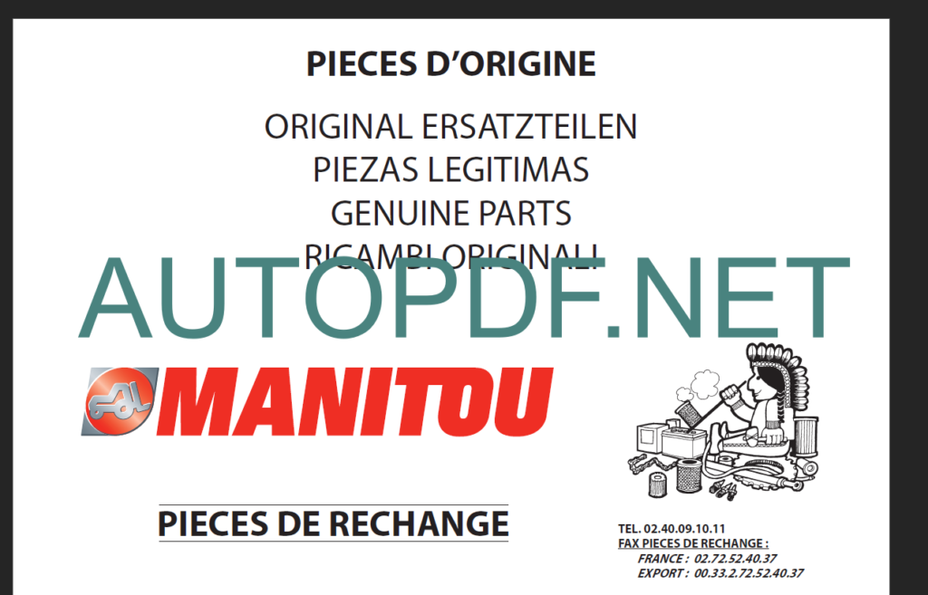 MLT 840 PARTS CATALOGUE