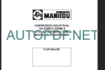 MVT 1340 COMFORT LINE REPAIR MANUAL