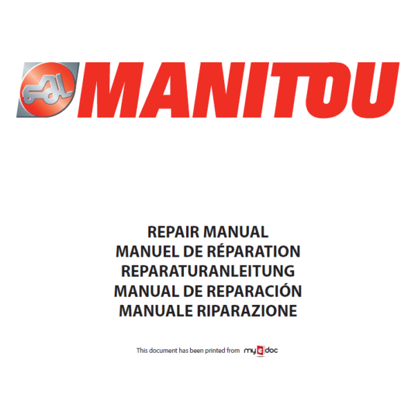 MLT 634 LSU S G E3 REPAIR MANUAL