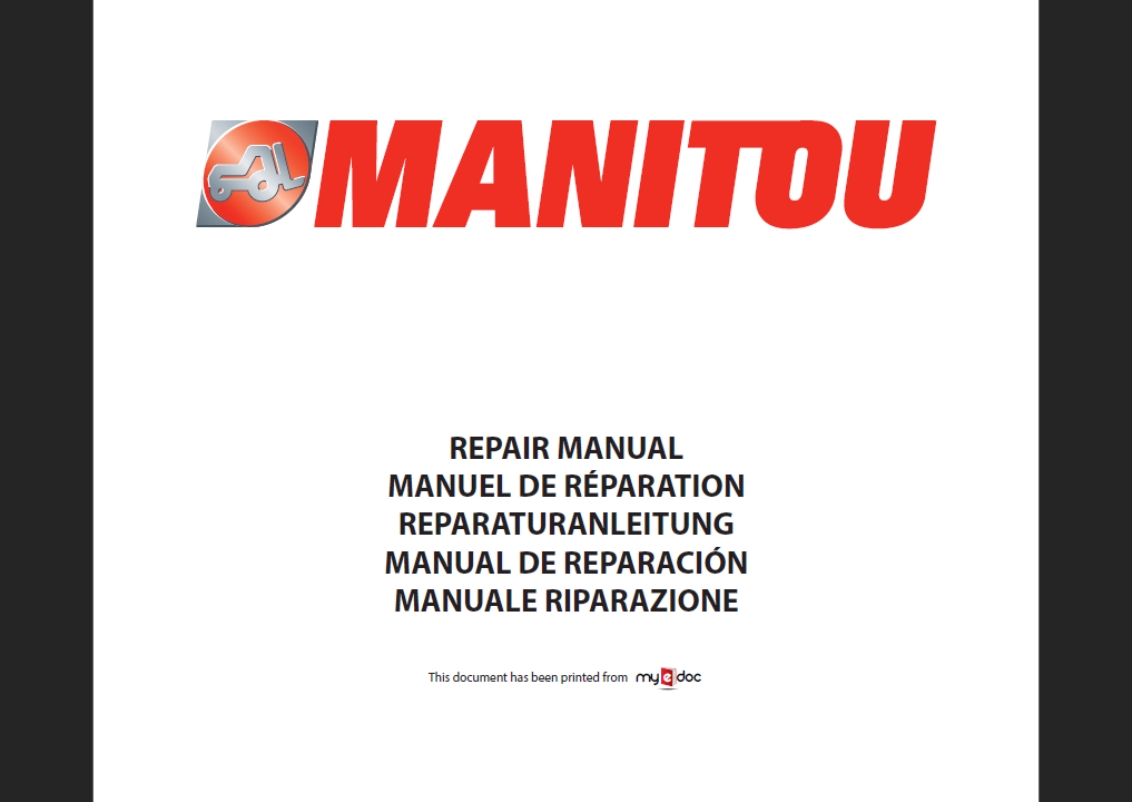 MLT 634 LSU S G E3 REPAIR MANUAL