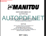 MVT 1340L PARTS MANUAL