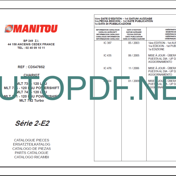 MLT 741 120 LSU Parts Catalogue
