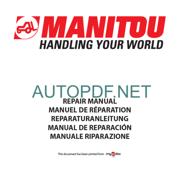 TMT 320 REPAIR MANUAL