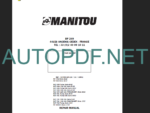 MT 932 Série B-E2 REPAIR MANUAL