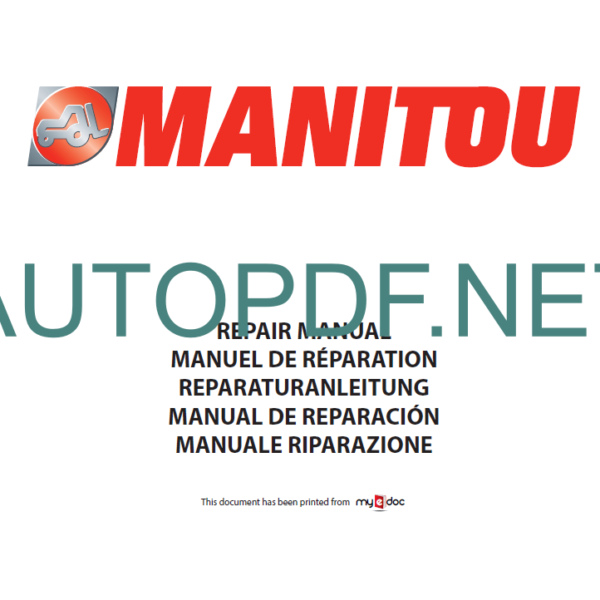 MLT 523 REPAIR MANUAL