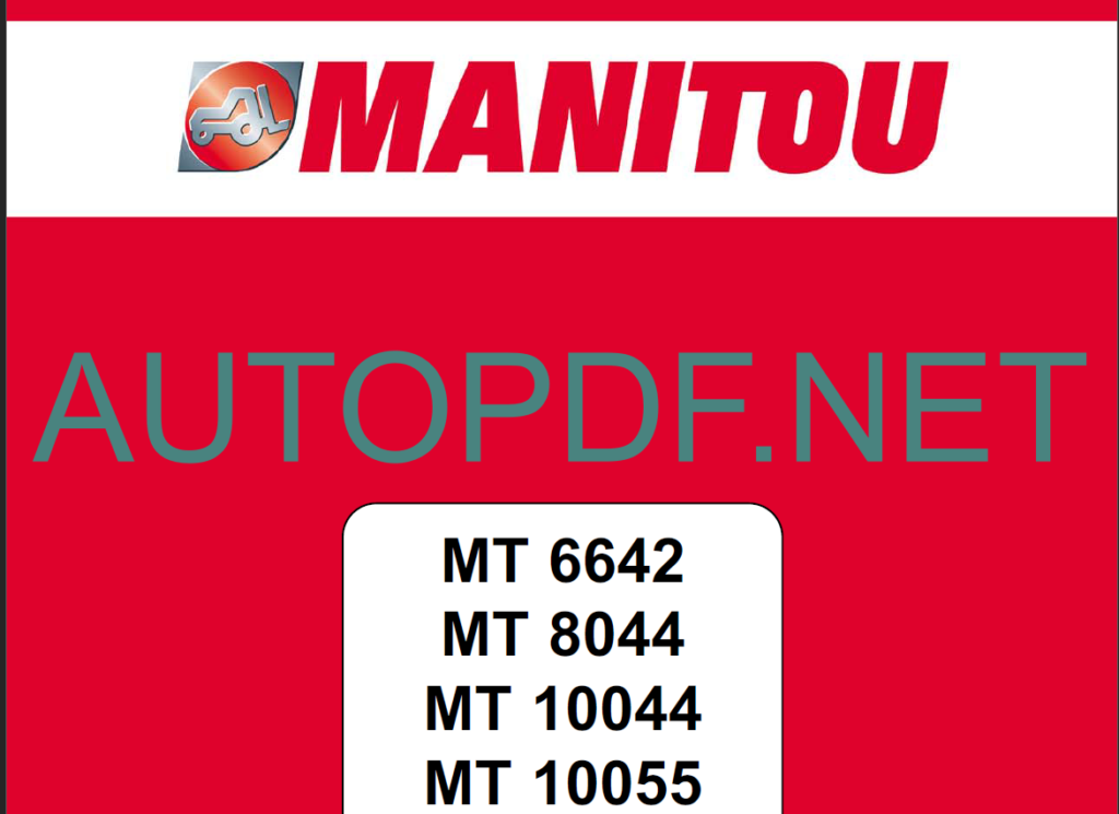 MT 10044 Service Manual