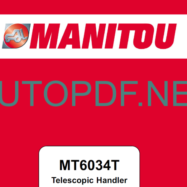 MT 6034T Operator Service Manual