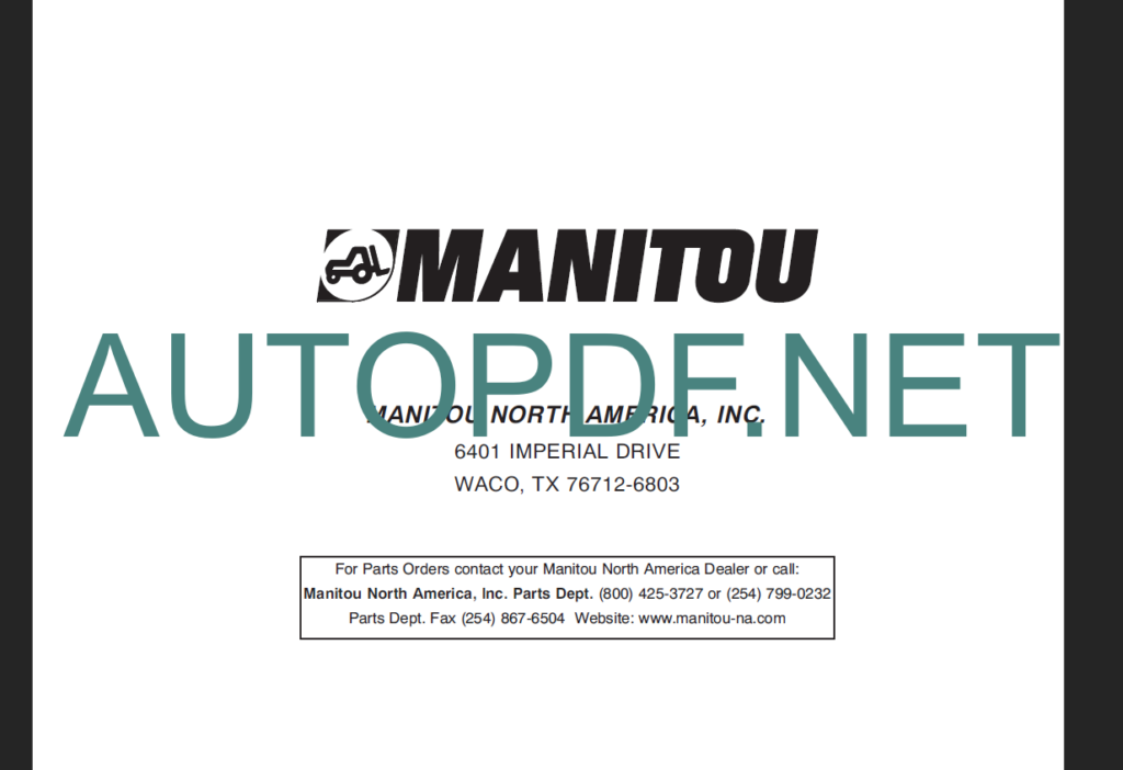 MT 728 SC-E2 OPERATOR'S MANUAL