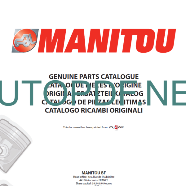 MT 1232 Parts Catalogue ]
