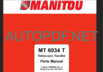 MT 6034T Parts Manual