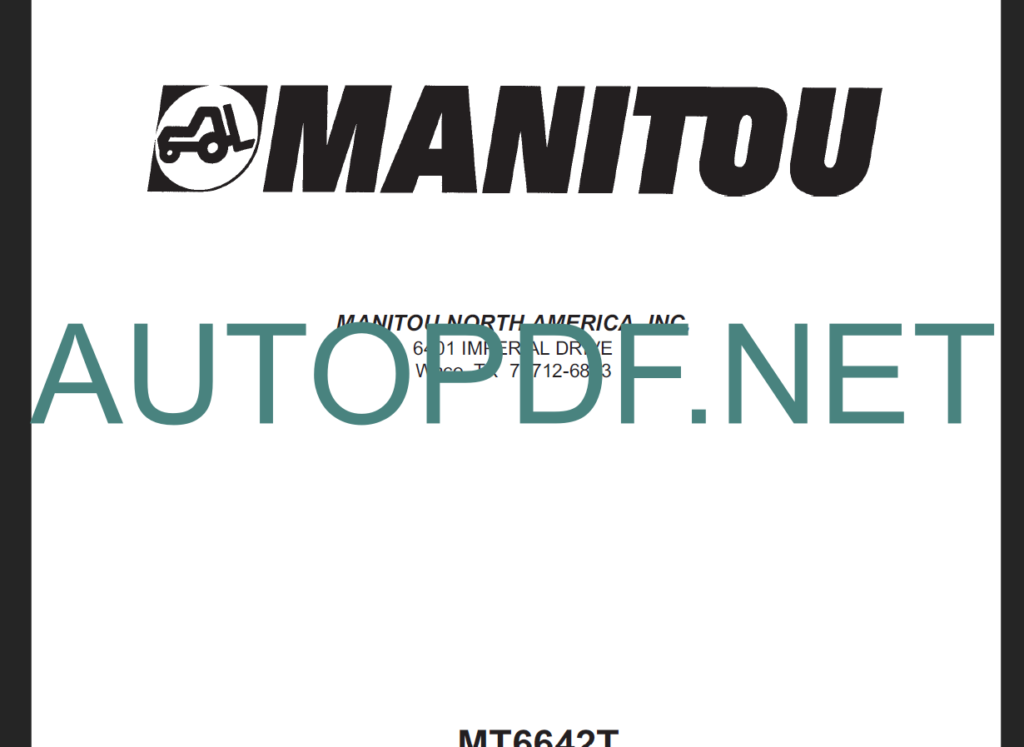 MT 6642T PARTS MANUAL ]