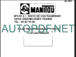 MLT 626 Repair Manual