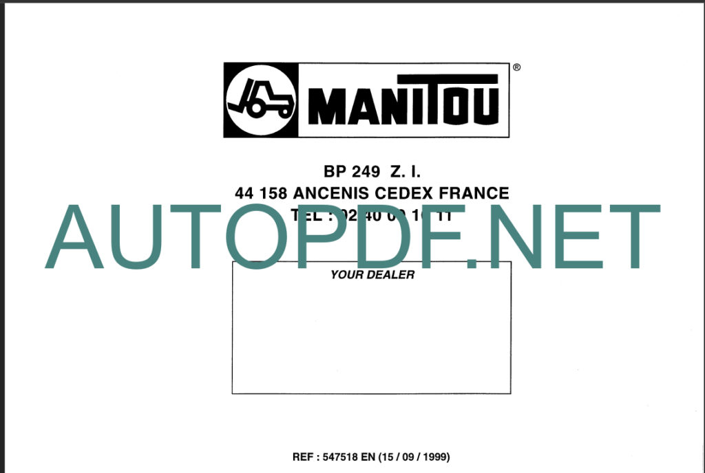 M30-2 REPAIR MANUAL