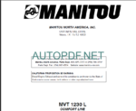 MVT 1230 L SERVICE MANUAL