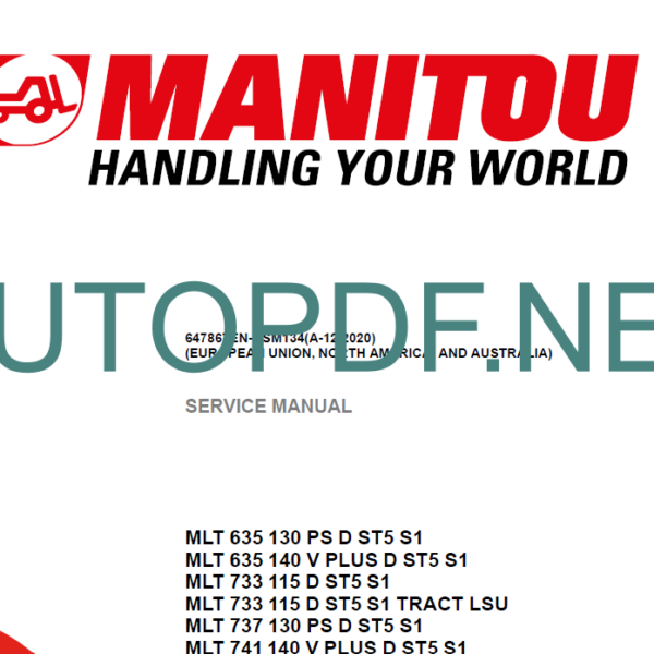 MLT 635 ST5 S1 SERVICE MANUAL