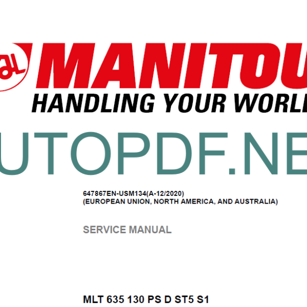 MLT 737 SERVICE MANUAL