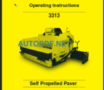 3313 Operating Instructions