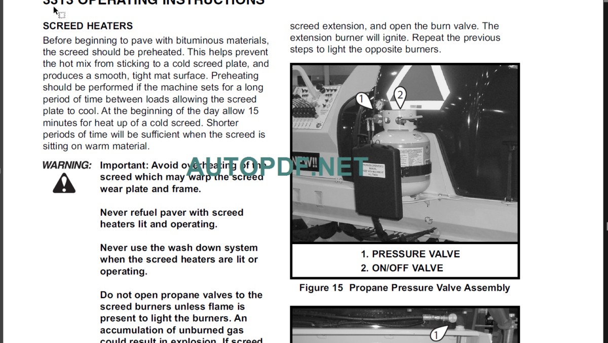 3313 Operating Instructions