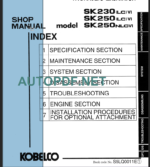 SK230-SK250NLC-6 Shop Manual