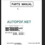 SK170LC-6ES PARTS MANUAL