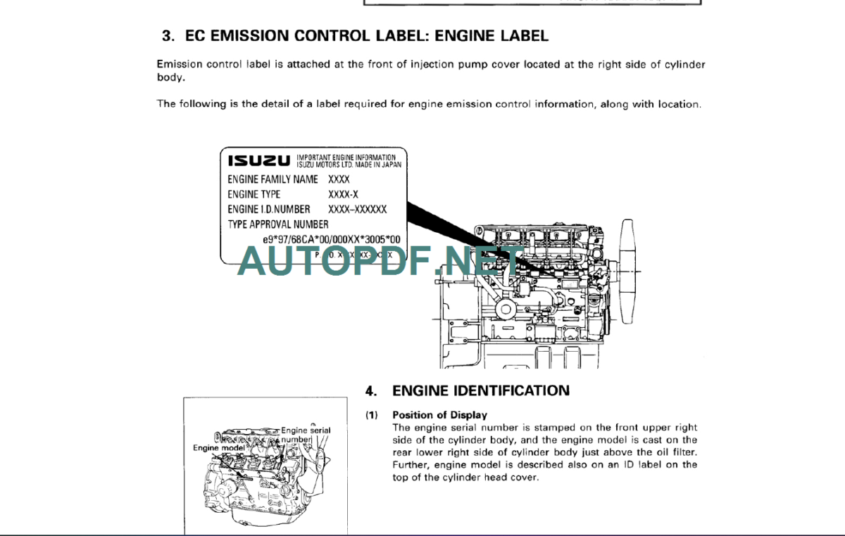 4400 Series Parts Manuals Operations Instruction