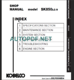 SK850LC-9 NA Shop Manual OPT