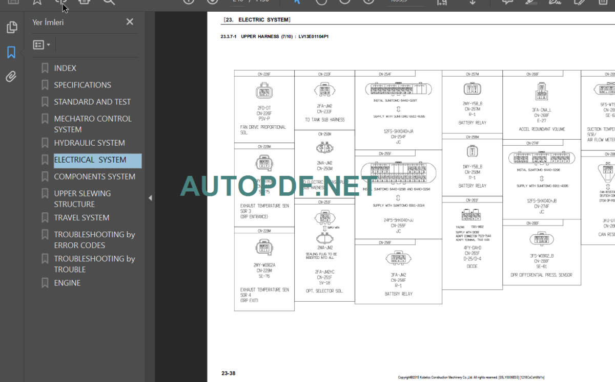 SK850LC-9 NA Shop Manual OPT