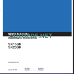 SK20SR SHOP MANUAL