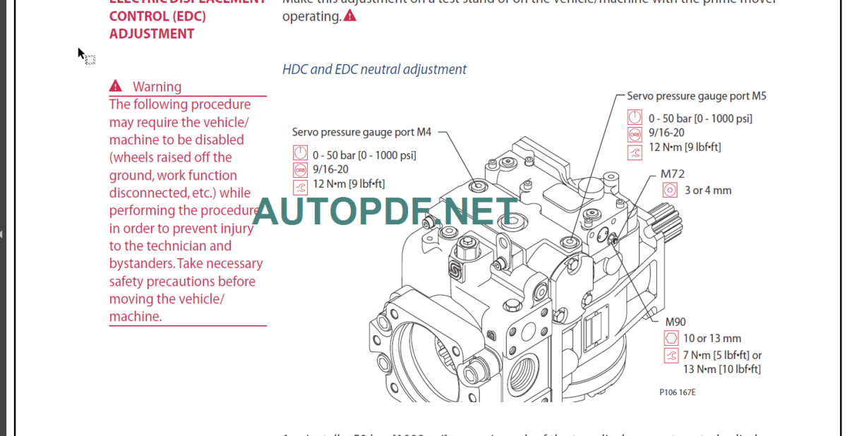 BW 216 P-DHC-4 Service Manual