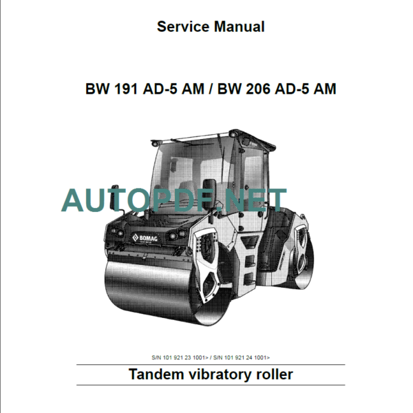 BW 191 AD-5 AM Service Manual