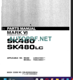 SK45SR PARTS MANUAL