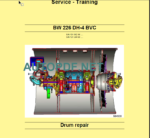 BW 226 DH-4 BVC Drum repair Service Training