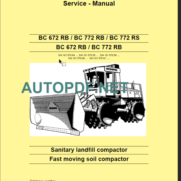 BC 672 RB Service Manual