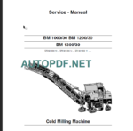 BM1300-30 Service Manual