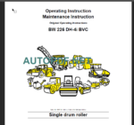 BW 226 DH-4i BVC Operating Maintenance Instruction