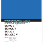 SK100 V-SK100 LV SERVICE MANUAL