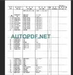 SK115SR PARTS MANUAL