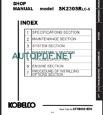 SK230SRLC-5 (EU_LA08) Shop Manual