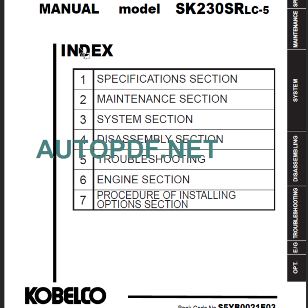 SK230SRLC-5 (EU_LA08) Shop Manual