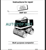 BMP 851 REPAIR INSTRUCTION