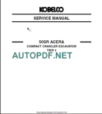 50SR ACERA TIER 4 SERVICE MANUAL