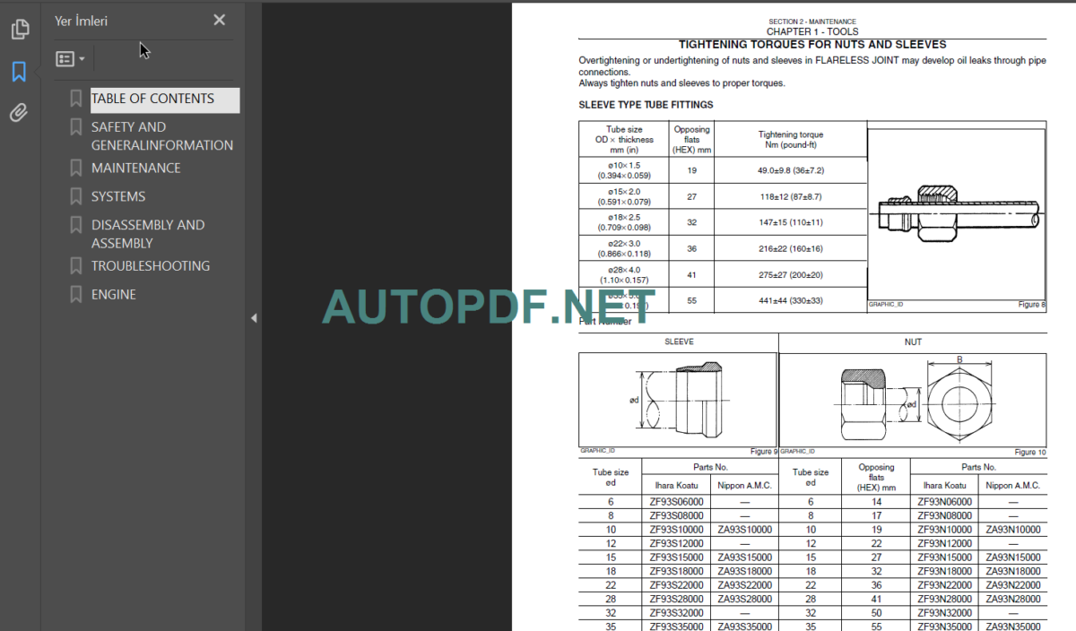 50SR ACERA TIER 4 SERVICE MANUAL