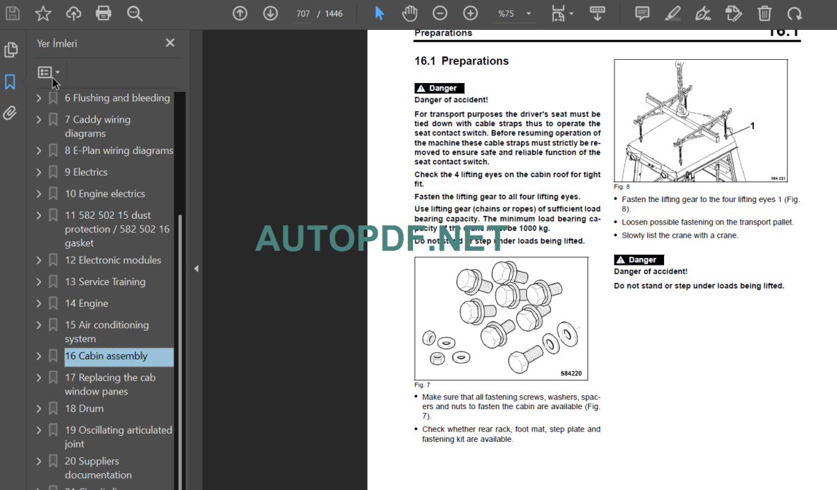 BW 213 DH-PDH-4 Service Manual